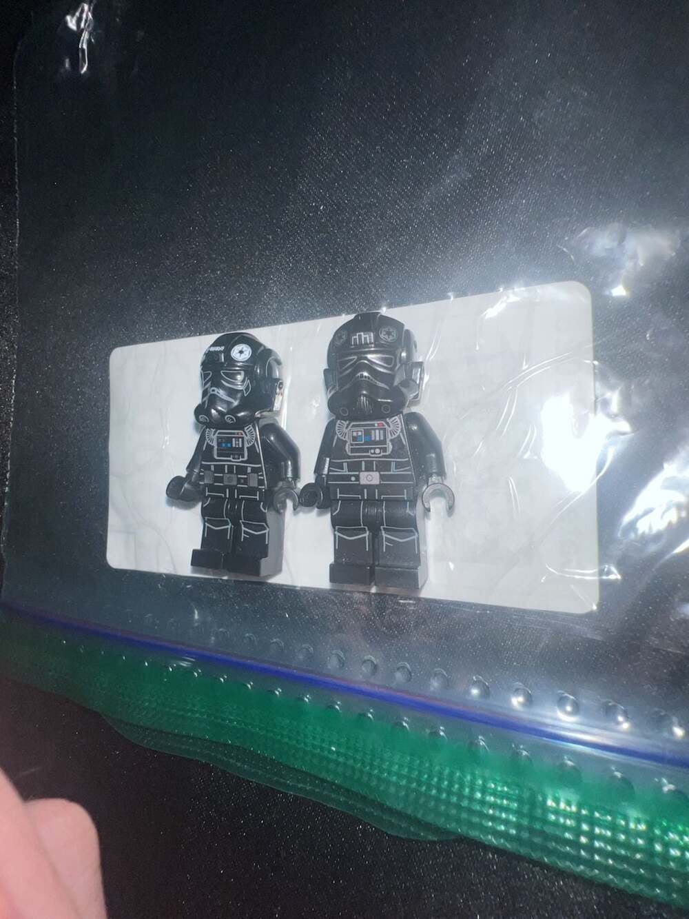 Lot of 2 LEGO Star Wars Imperial TIE Fighter Pilot Minifigures (sw1138) - Picture 2 of 4